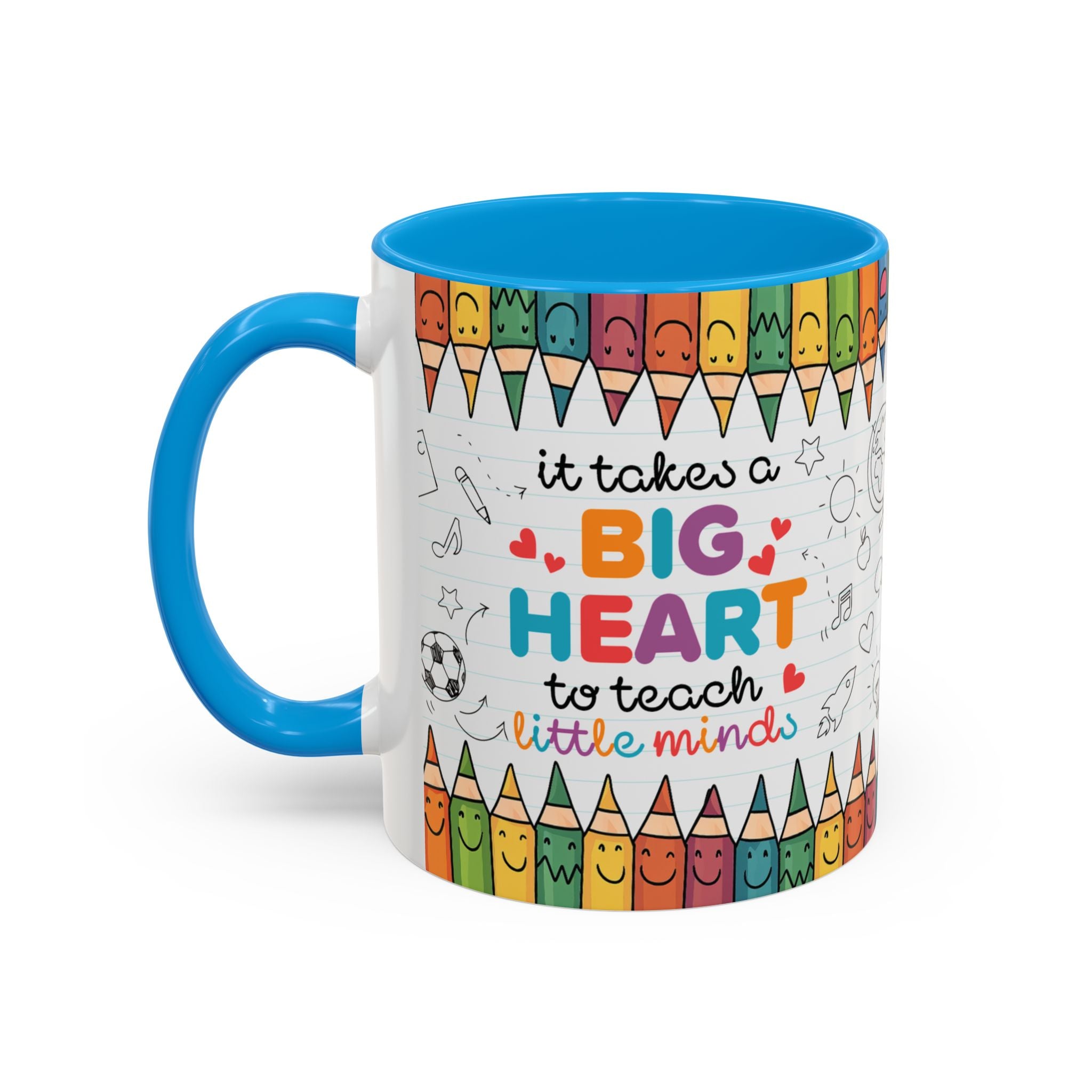 It Takes a Big Heart Teacher - Mug