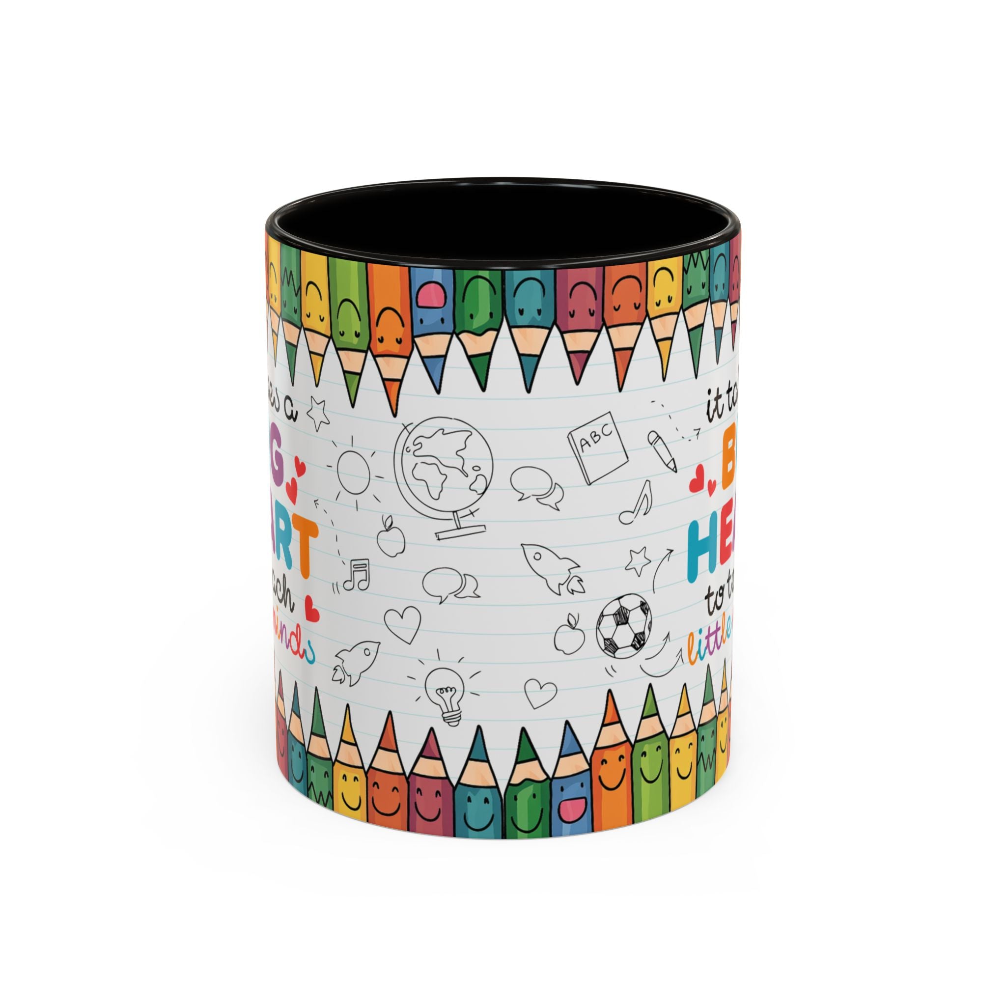 It Takes a Big Heart Teacher - Mug