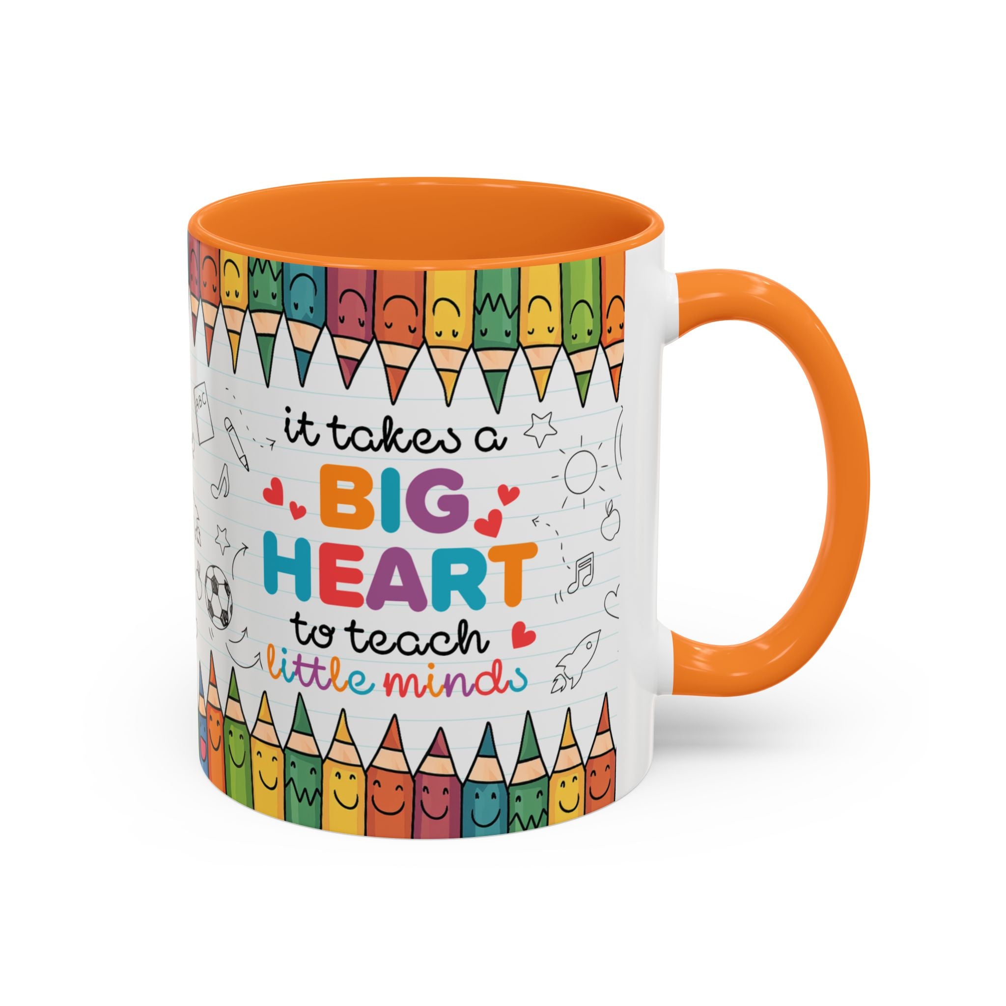 It Takes a Big Heart Teacher - Mug