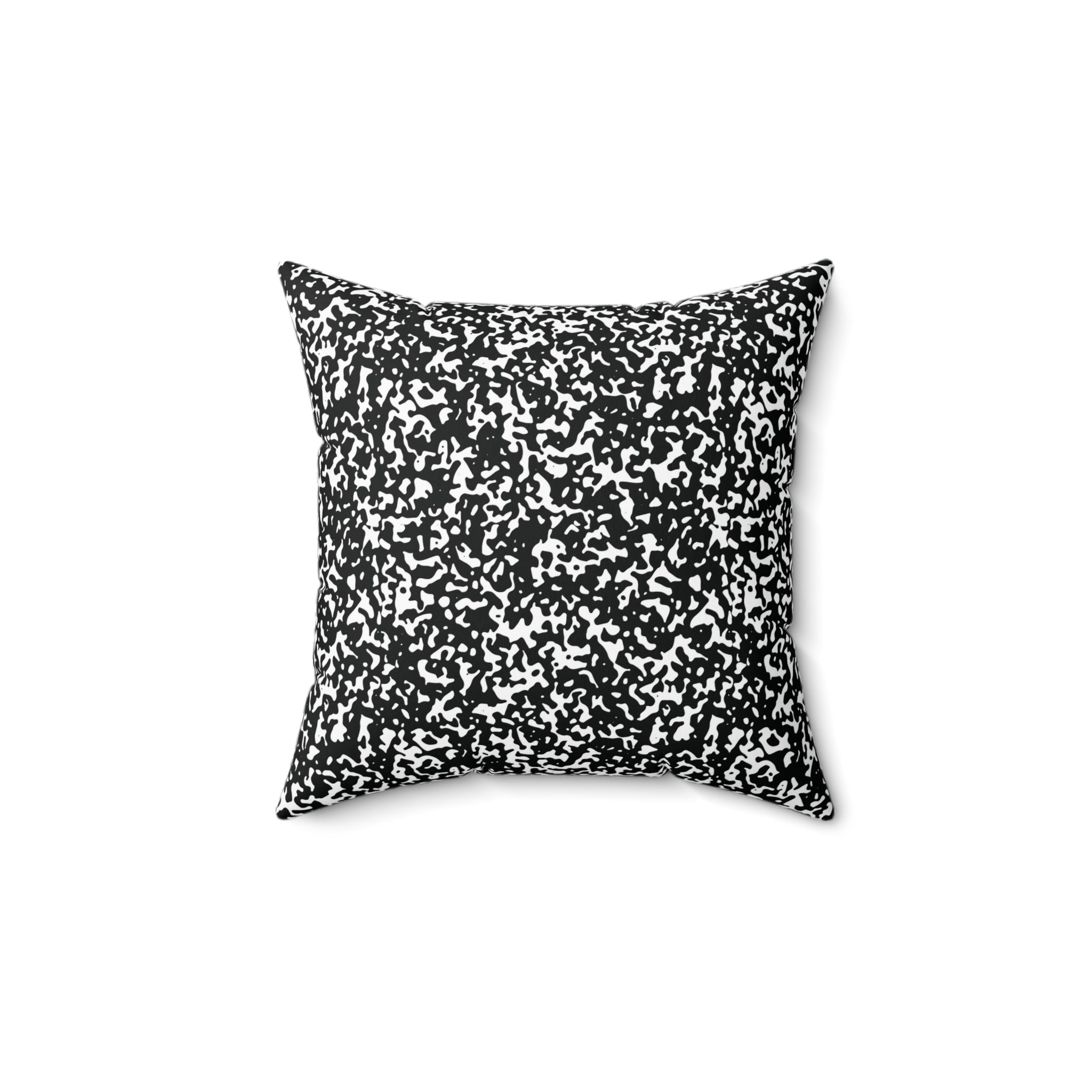 Black Composition Notebook - Decor Pillow