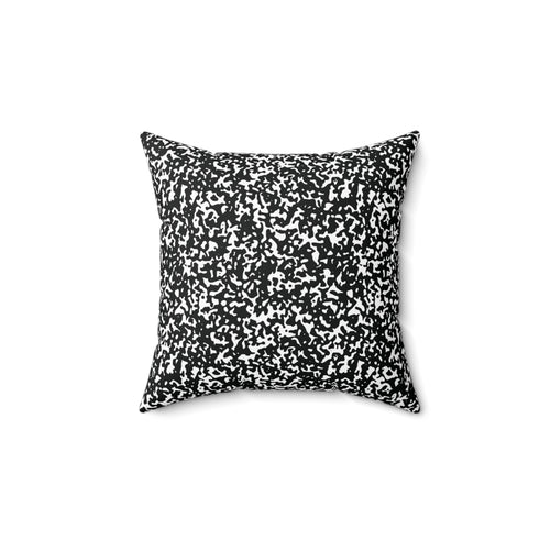 Black Composition Notebook - Decor Pillow