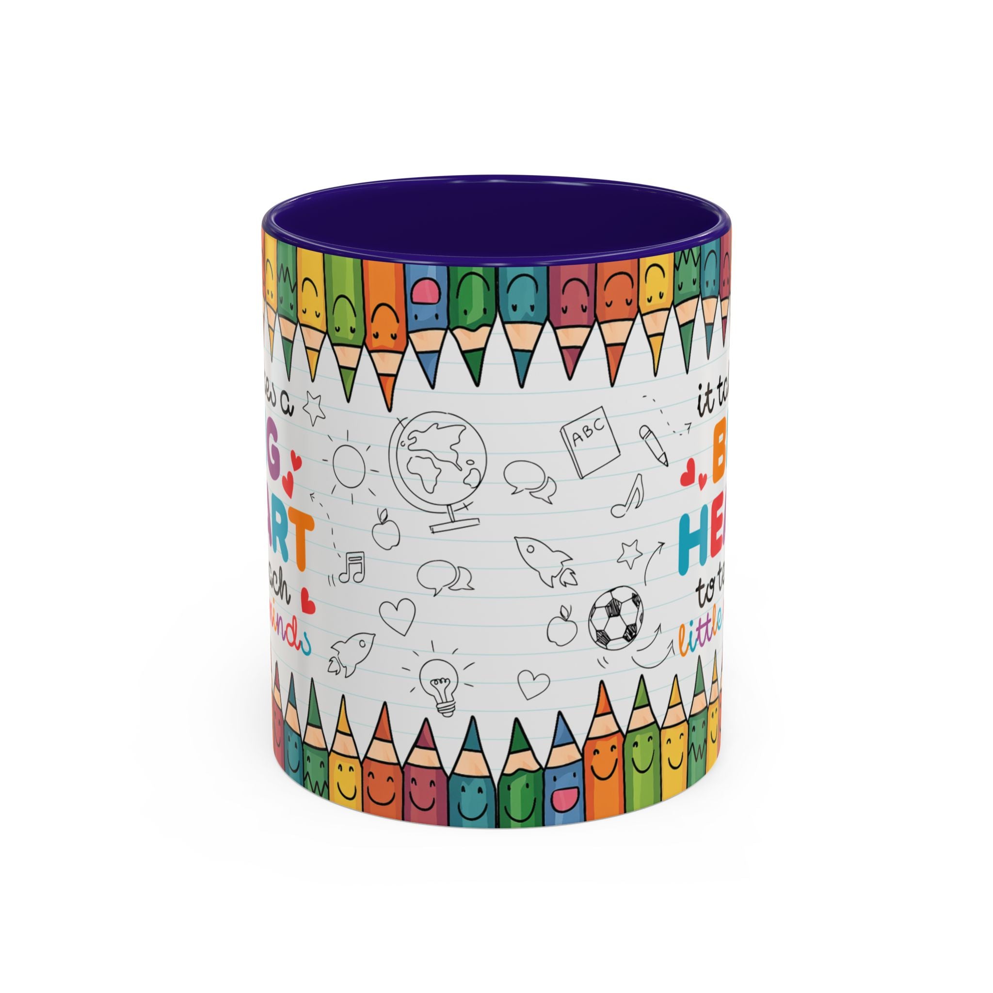 It Takes a Big Heart Teacher - Mug