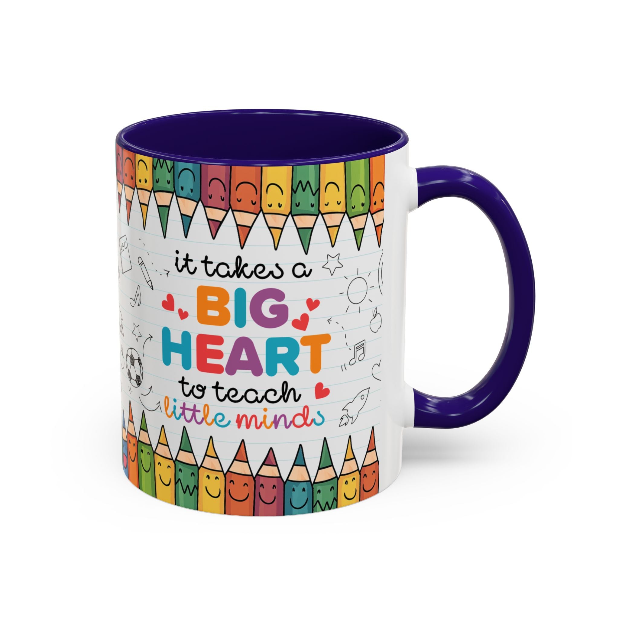 It Takes a Big Heart Teacher - Mug
