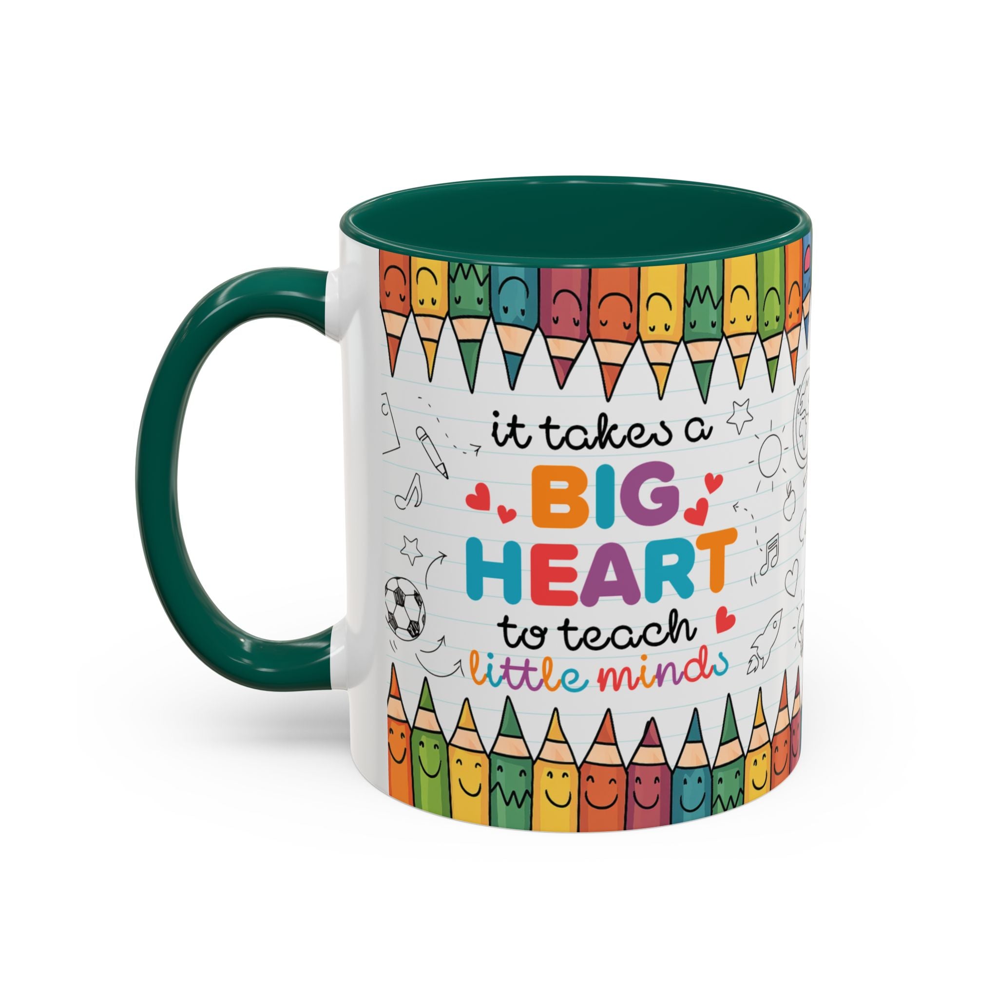It Takes a Big Heart Teacher - Mug
