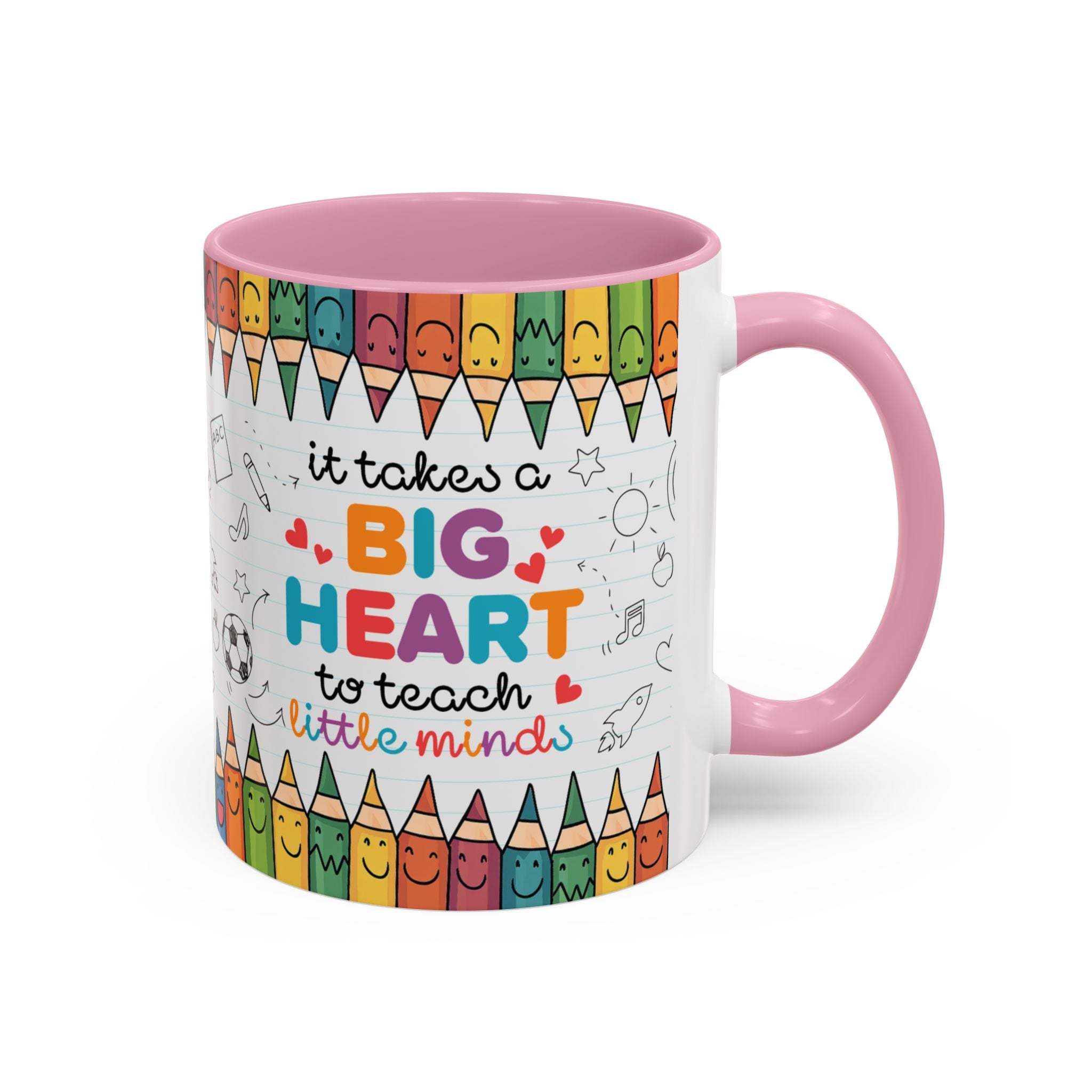It Takes a Big Heart Teacher - Mug