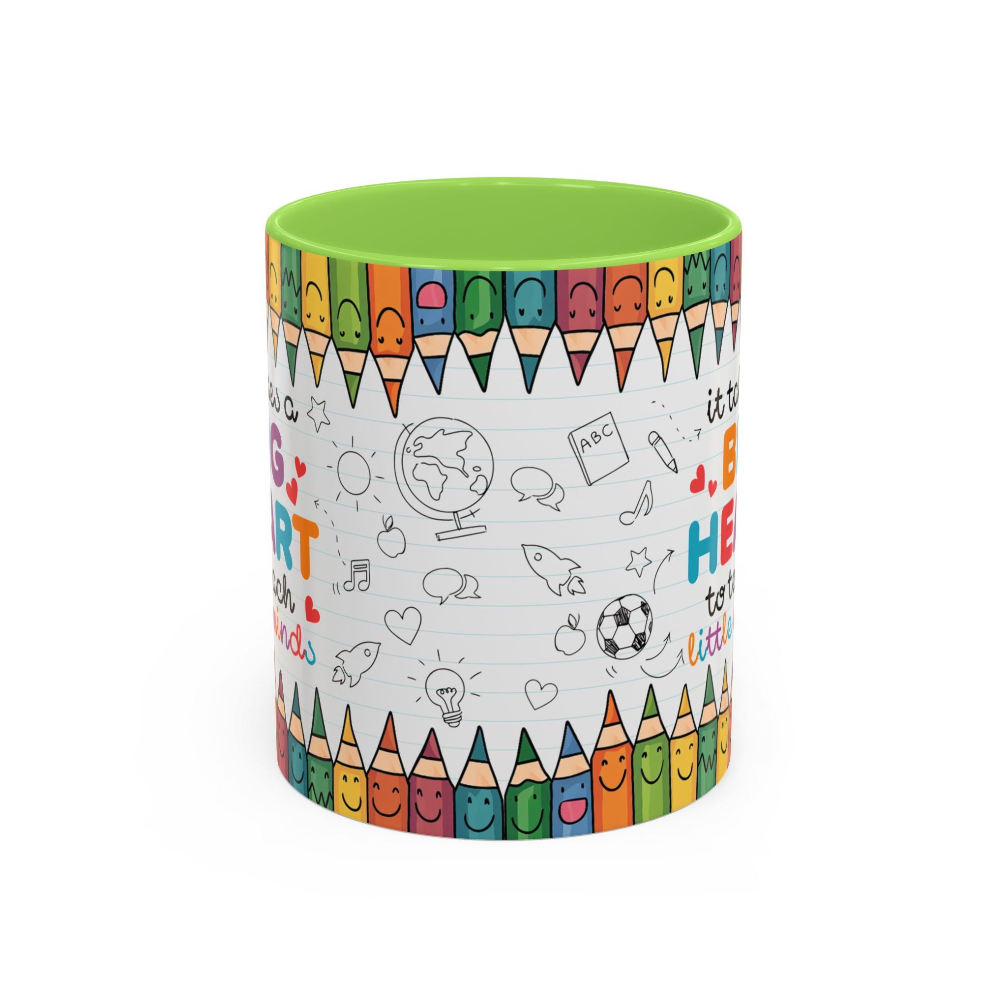 It Takes a Big Heart Teacher - Mug