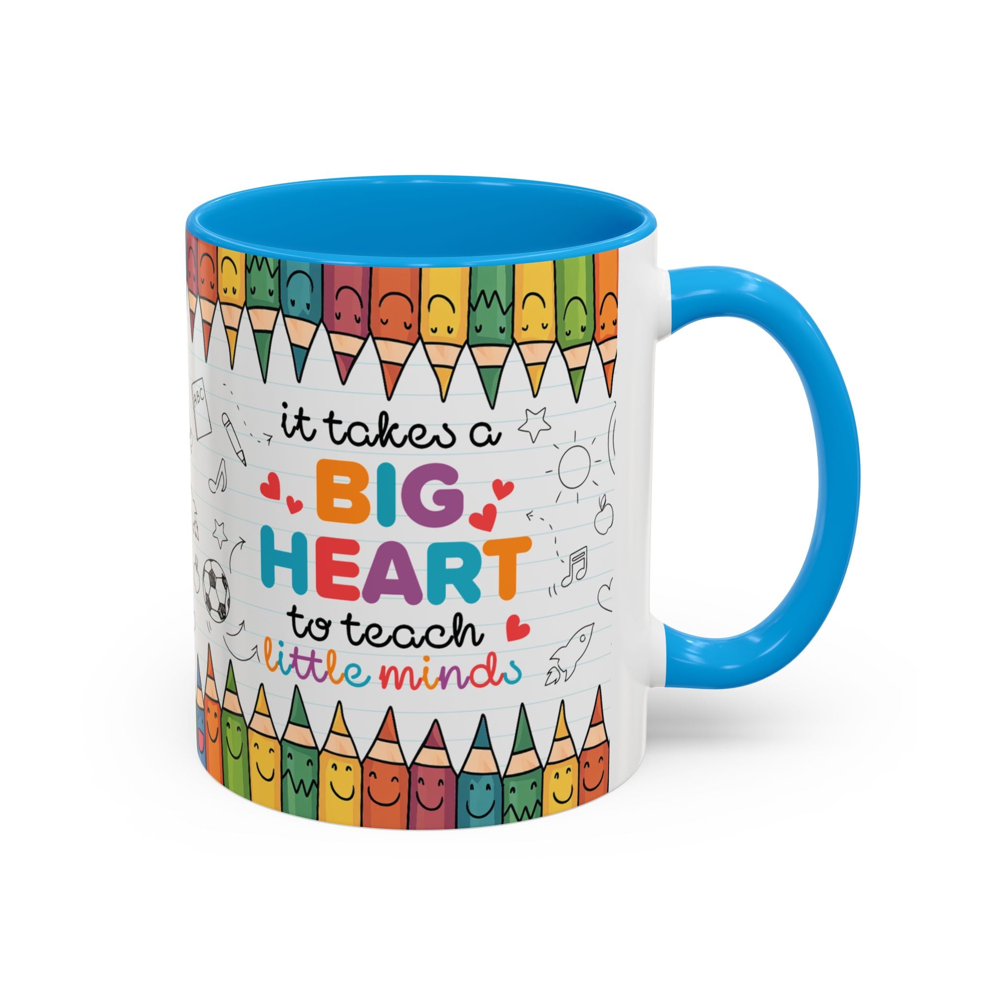 It Takes a Big Heart Teacher - Mug