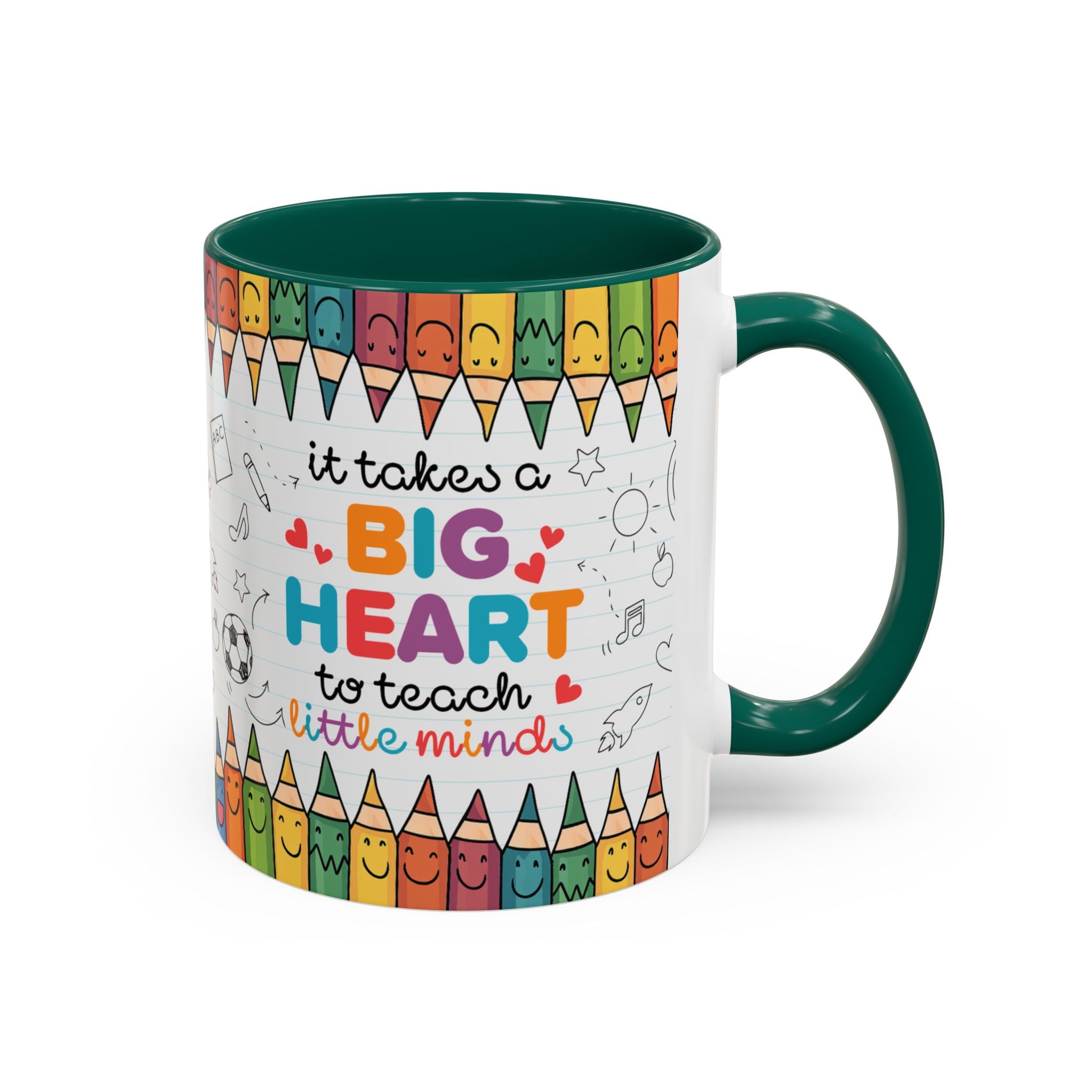 It Takes a Big Heart Teacher - Mug