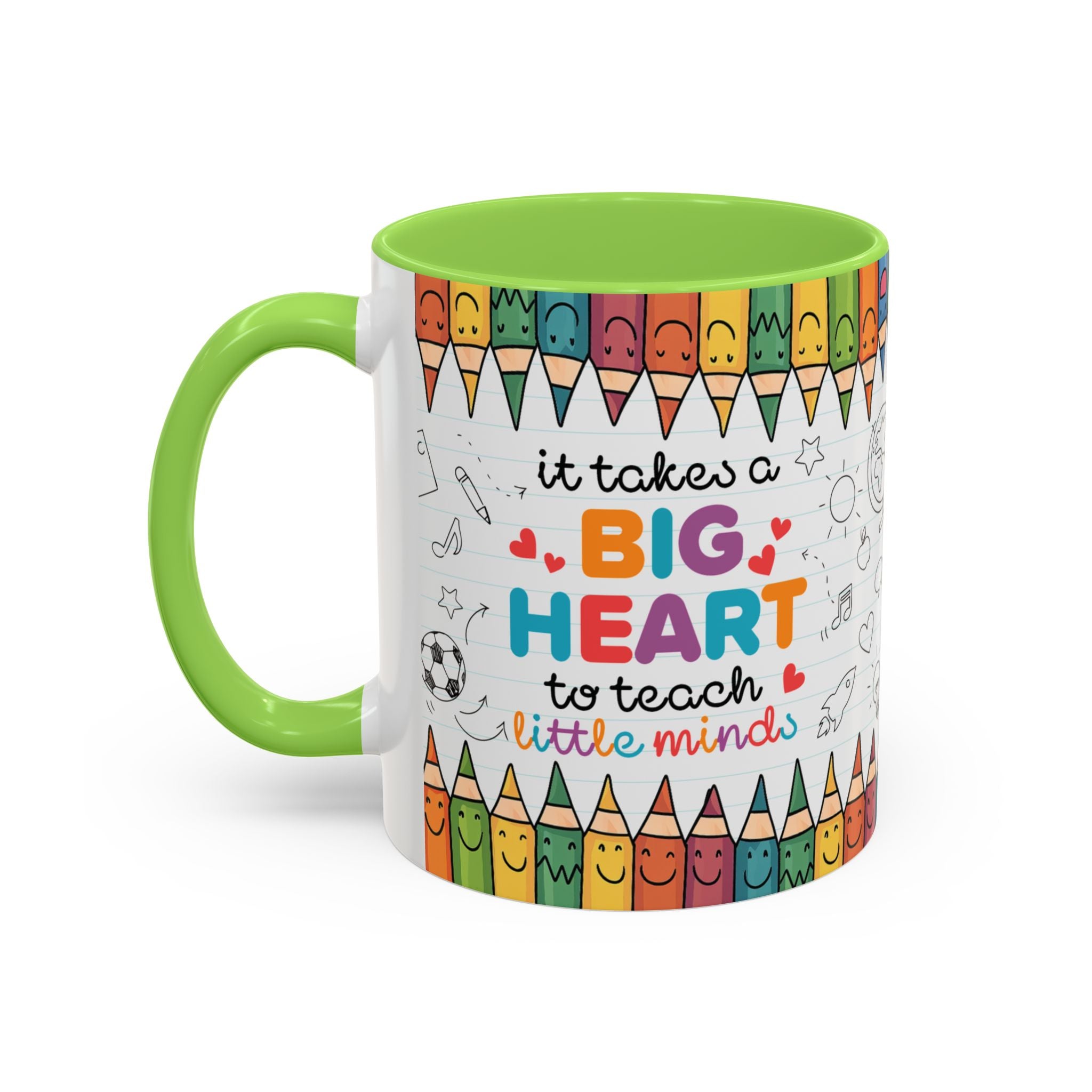 It Takes a Big Heart Teacher - Mug