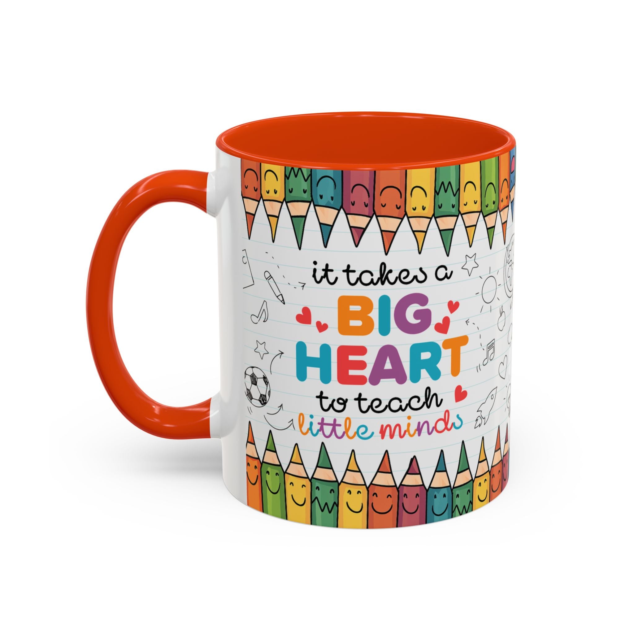 It Takes a Big Heart Teacher - Mug