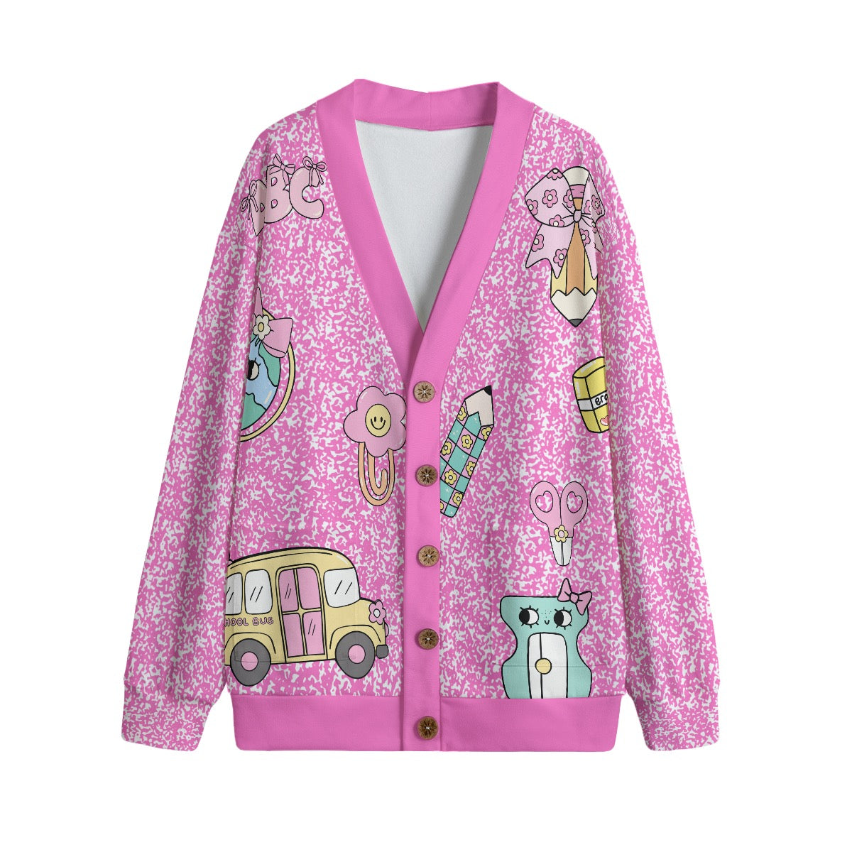 Pink Composition Book - Cardigan