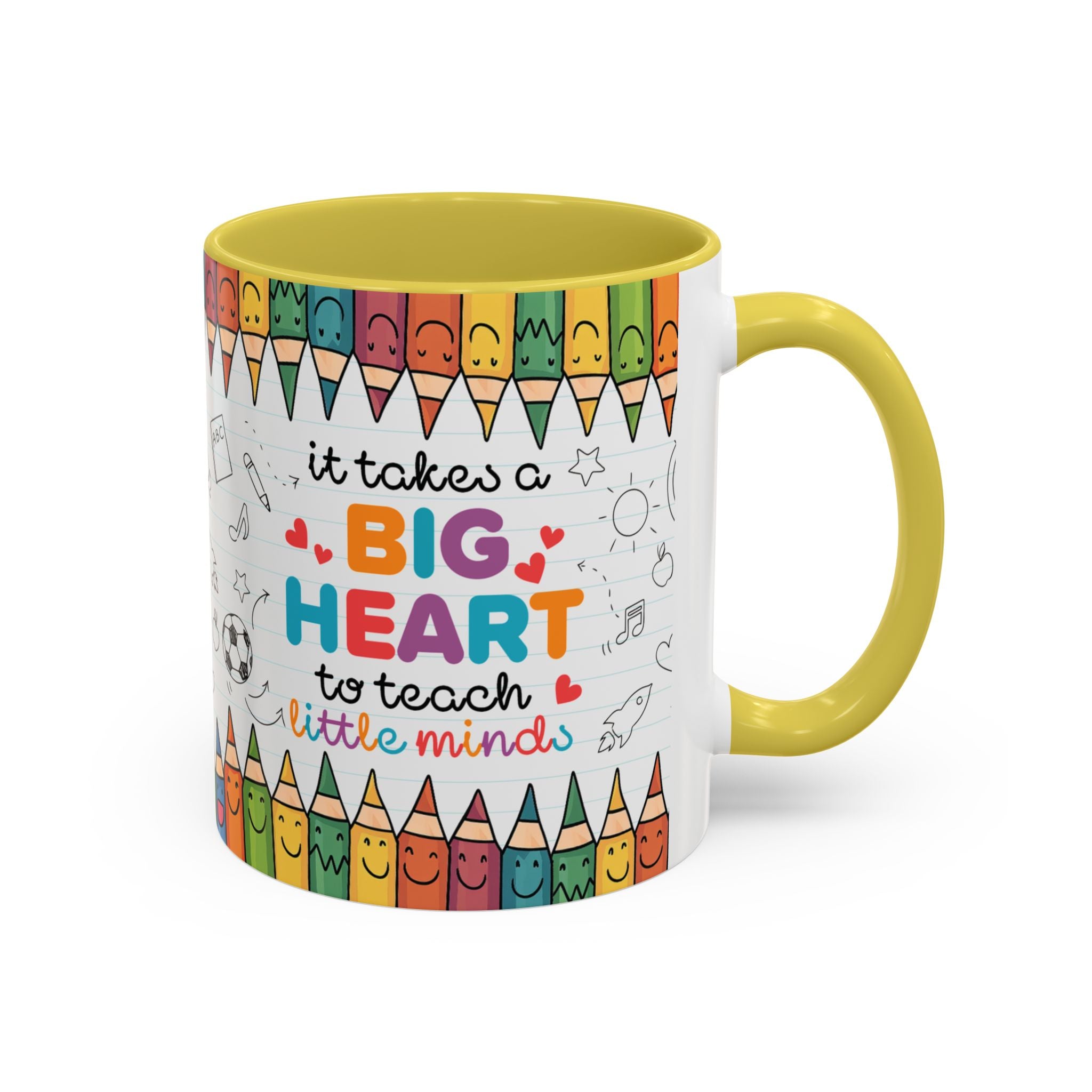 It Takes a Big Heart Teacher - Mug