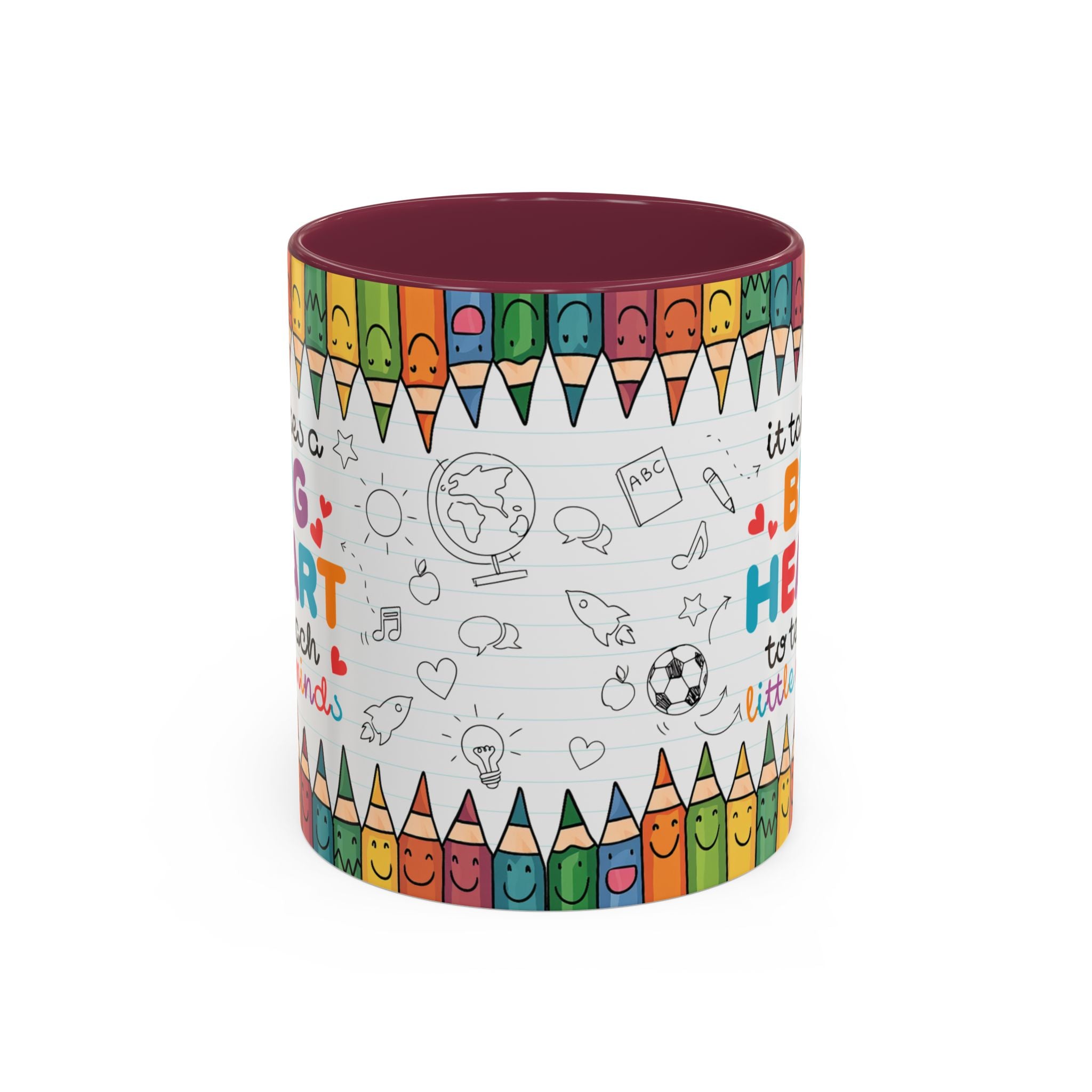 It Takes a Big Heart Teacher - Mug