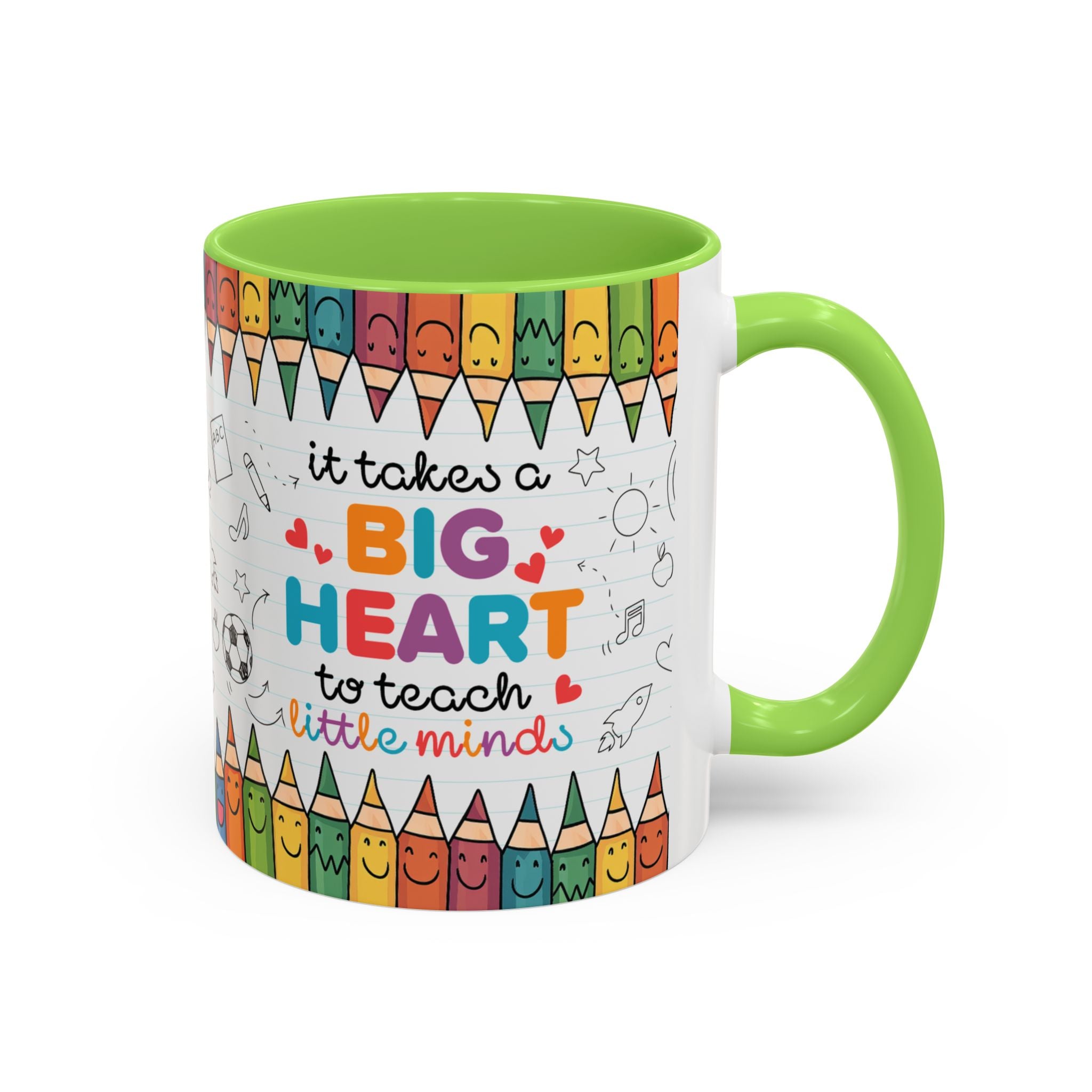 It Takes a Big Heart Teacher - Mug