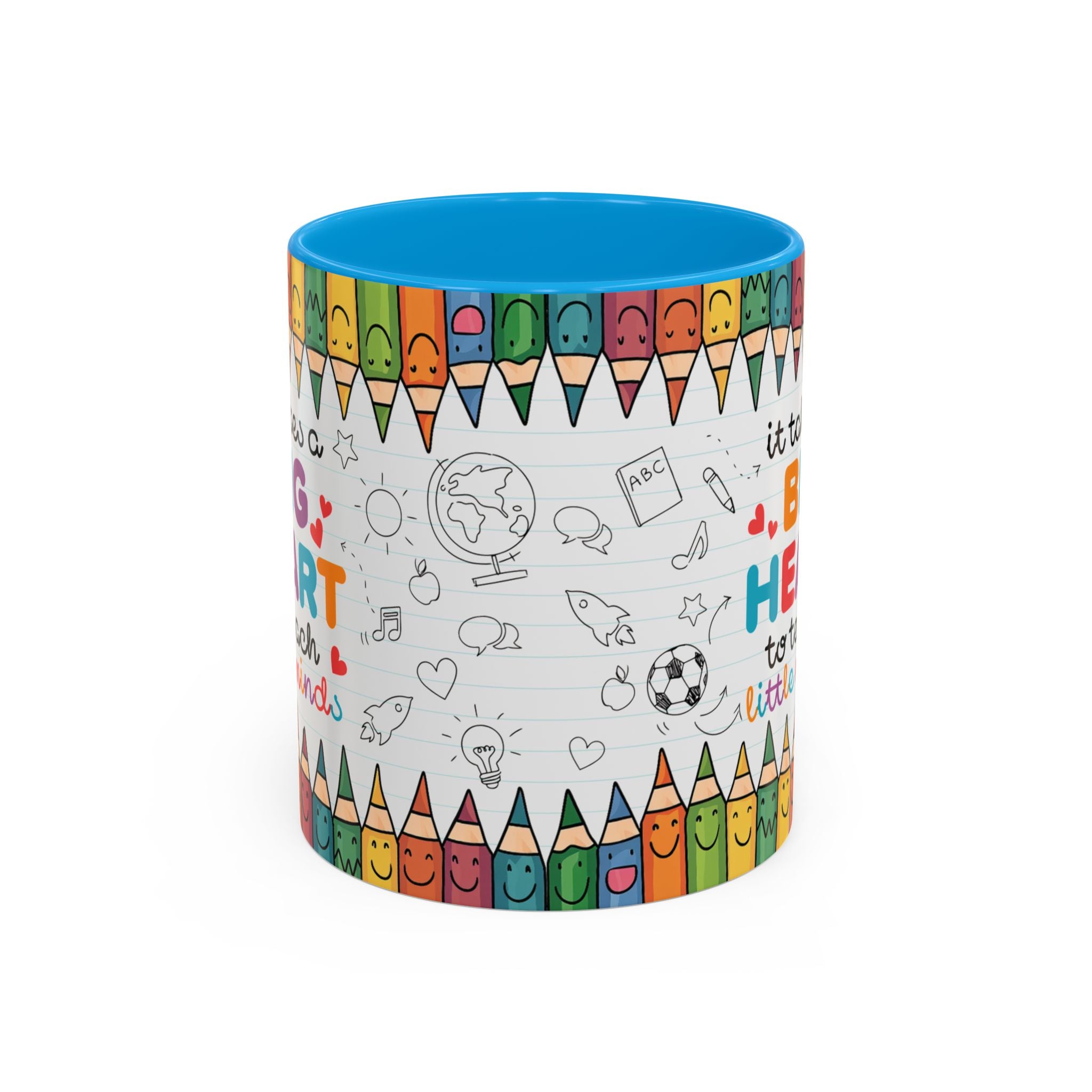 It Takes a Big Heart Teacher - Mug