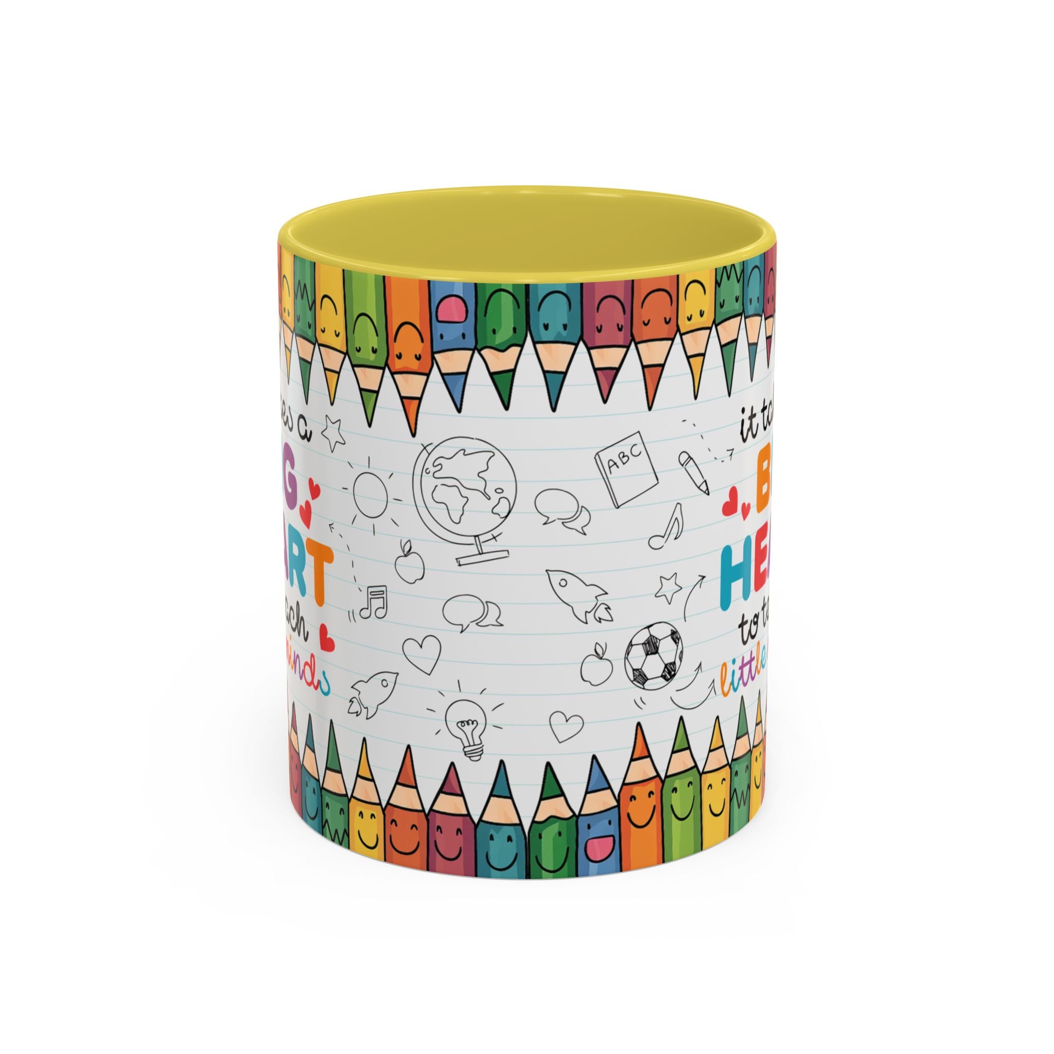 It Takes a Big Heart Teacher - Mug