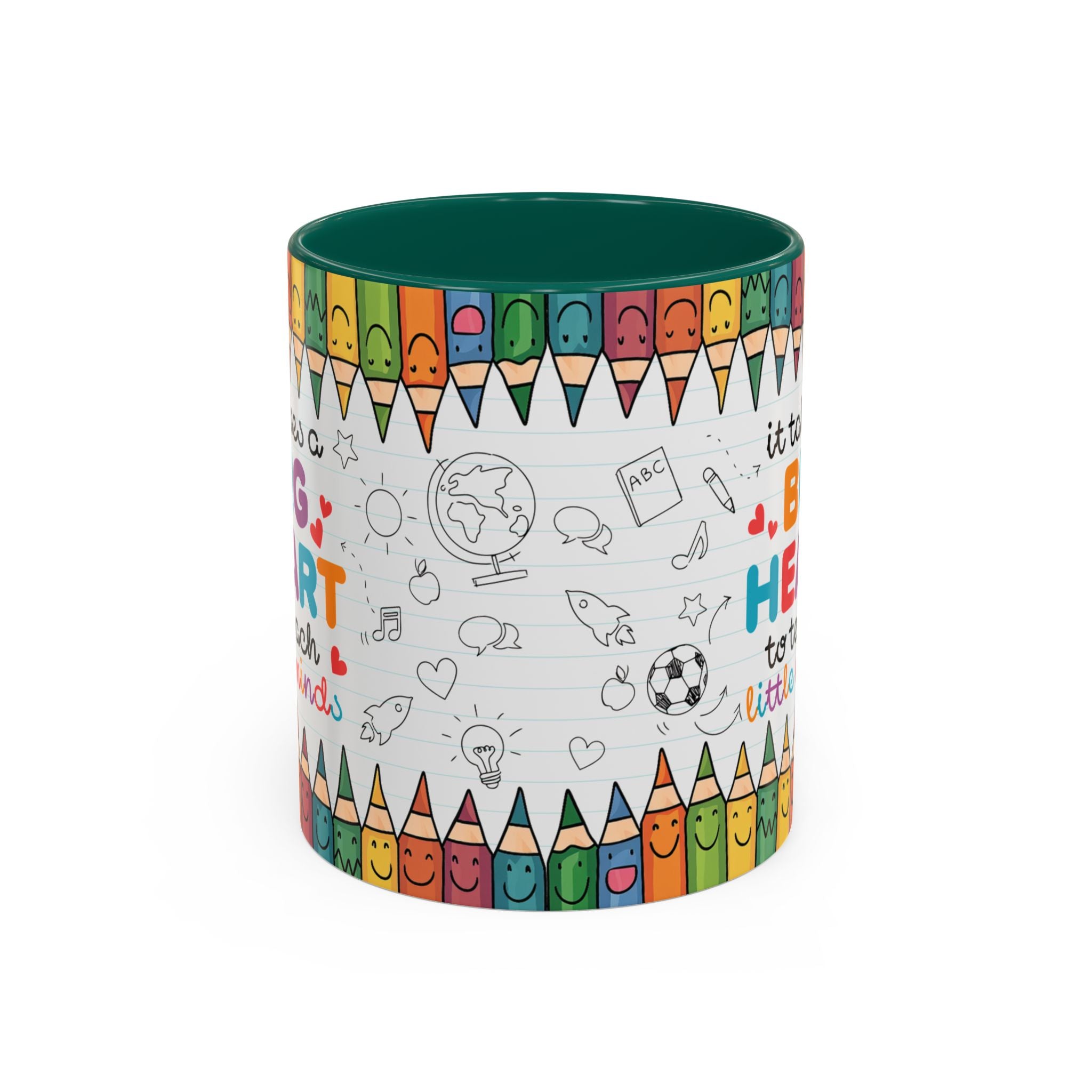 It Takes a Big Heart Teacher - Mug