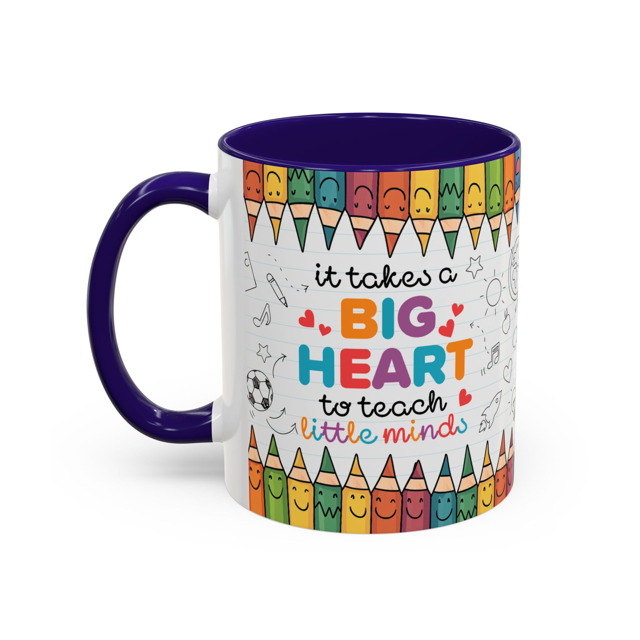 It Takes a Big Heart Teacher - Mug