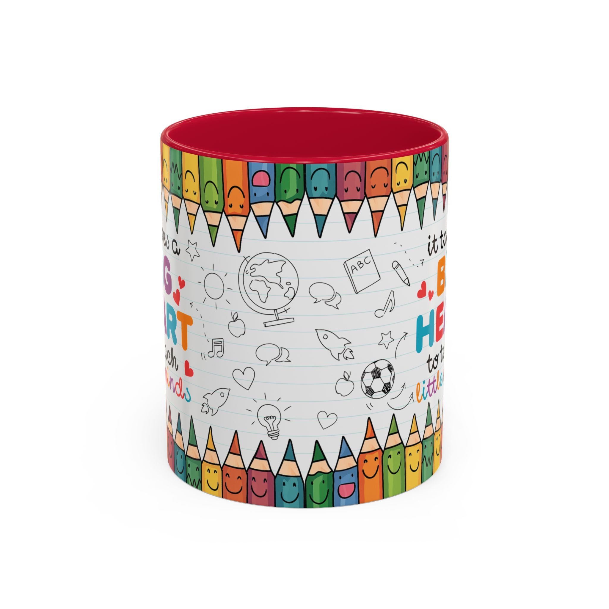 It Takes a Big Heart Teacher - Mug