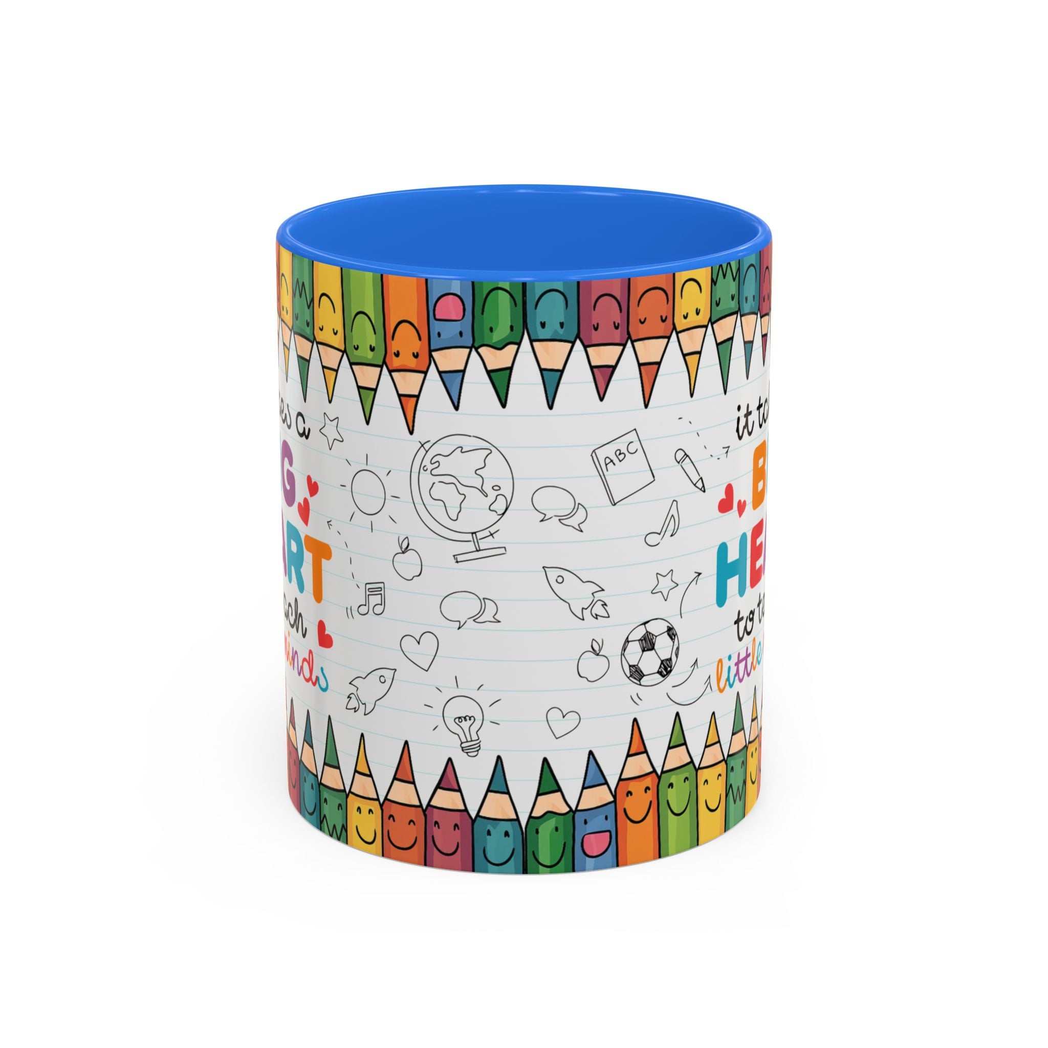 It Takes a Big Heart Teacher - Mug
