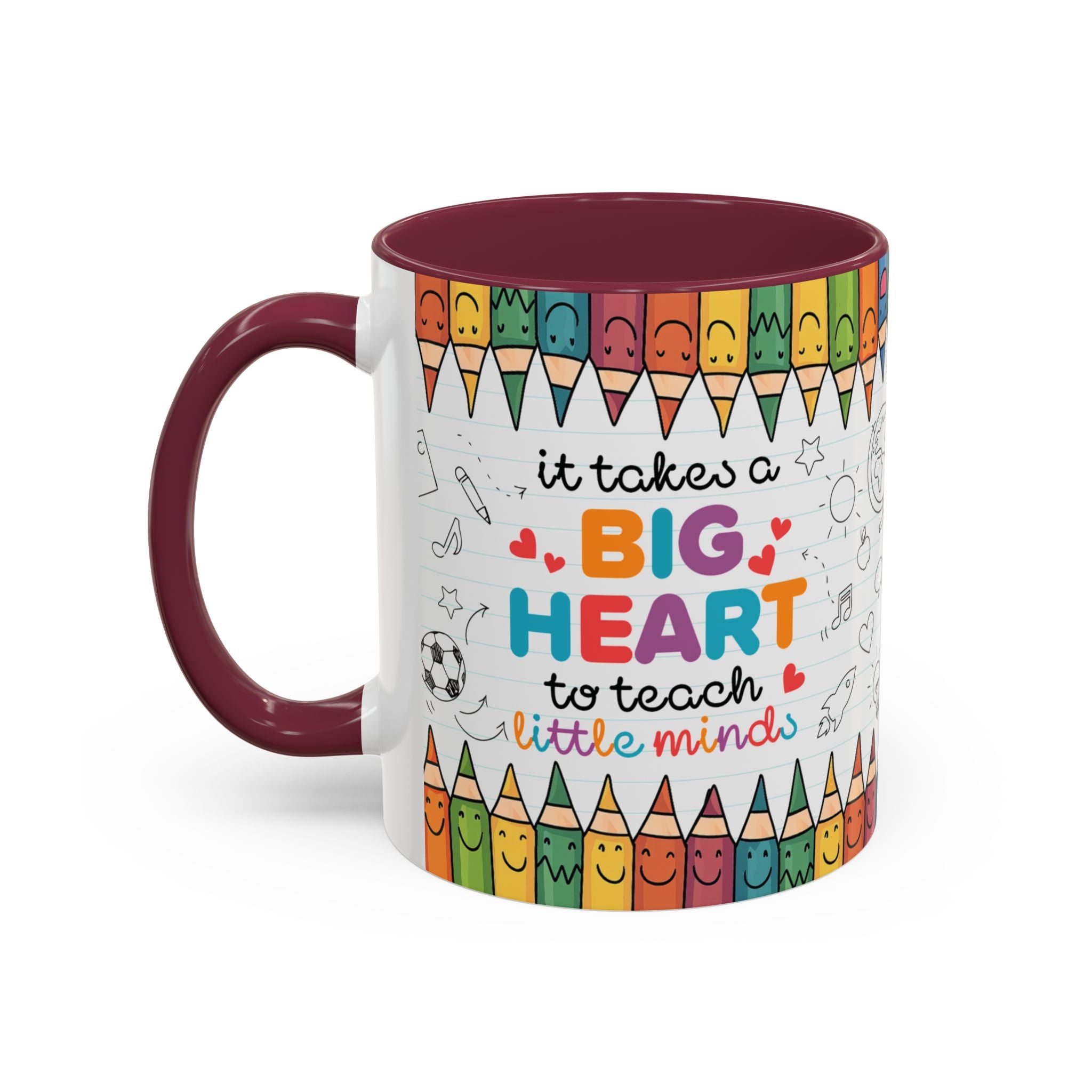 It Takes a Big Heart Teacher - Mug