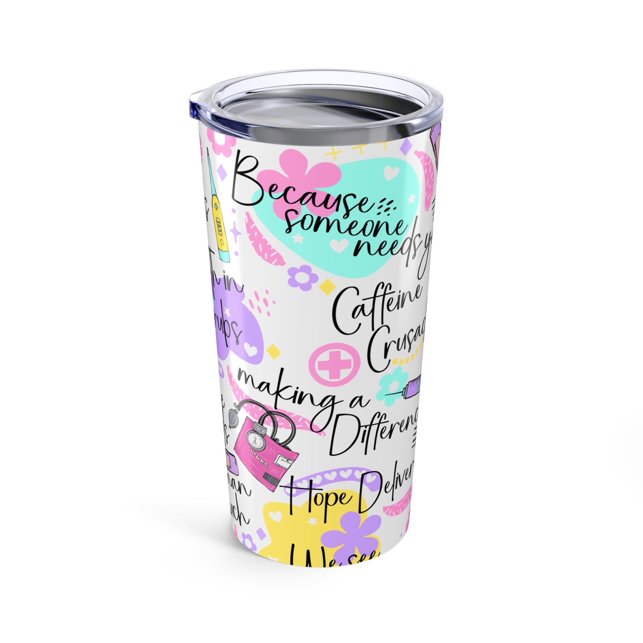 Nurse, Healing Hands  - Tumbler