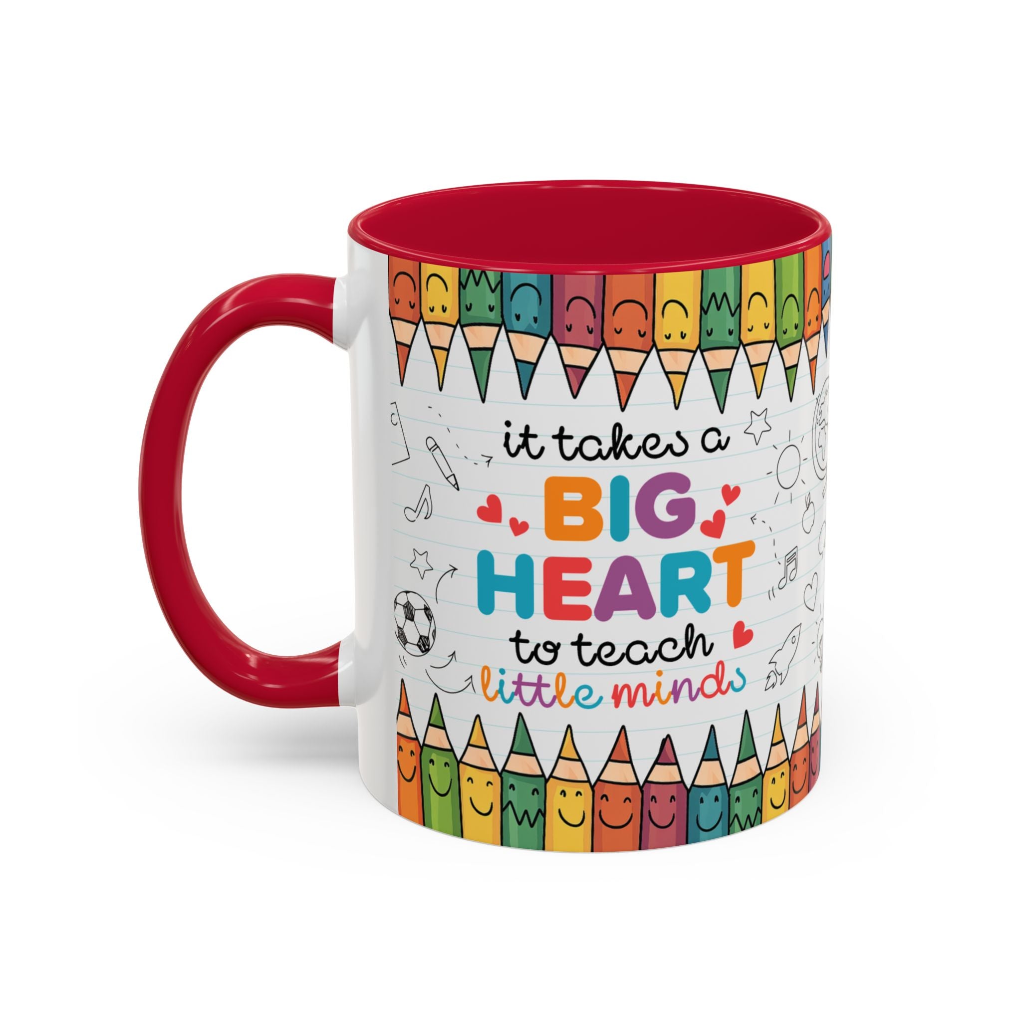 It Takes a Big Heart Teacher - Mug