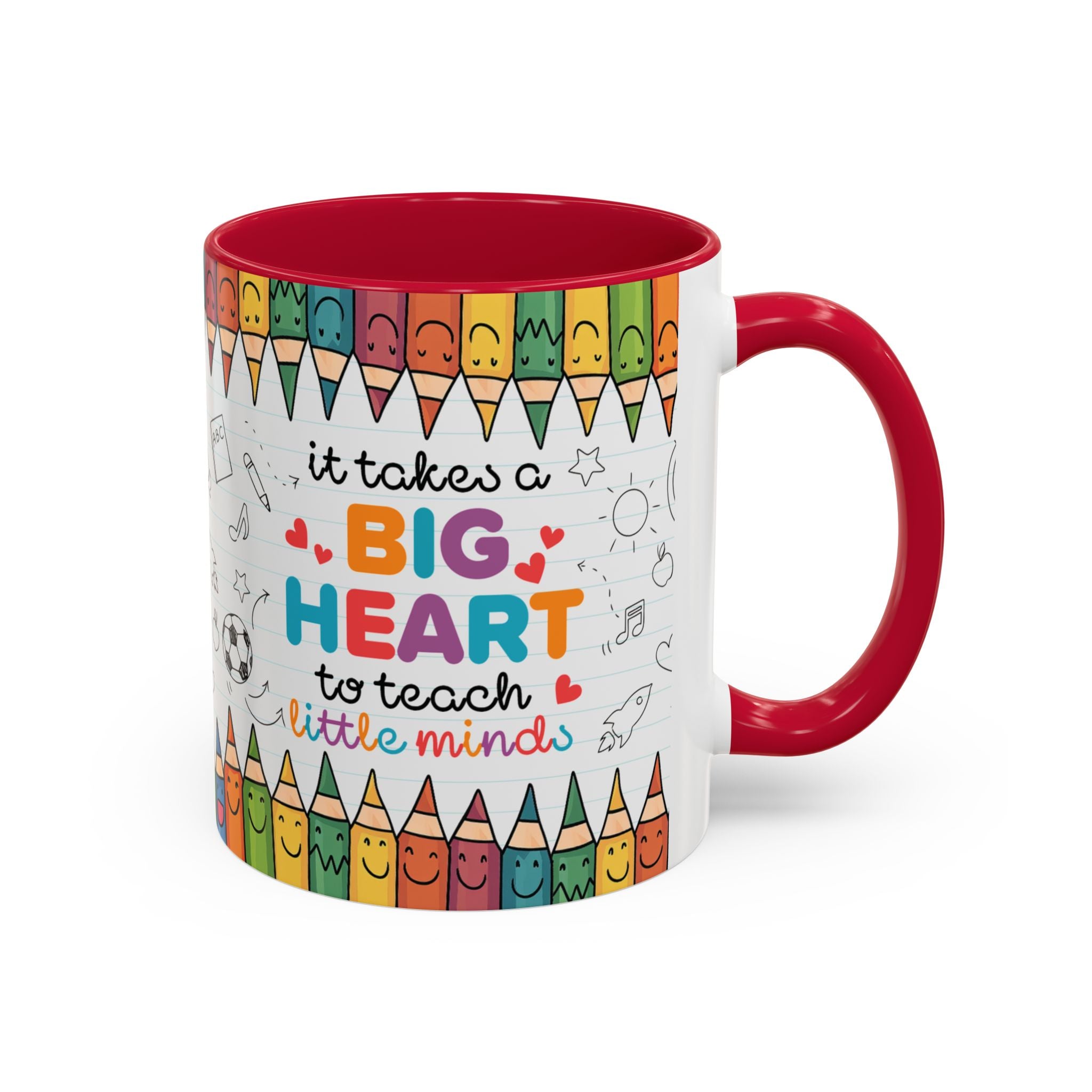 It Takes a Big Heart Teacher - Mug