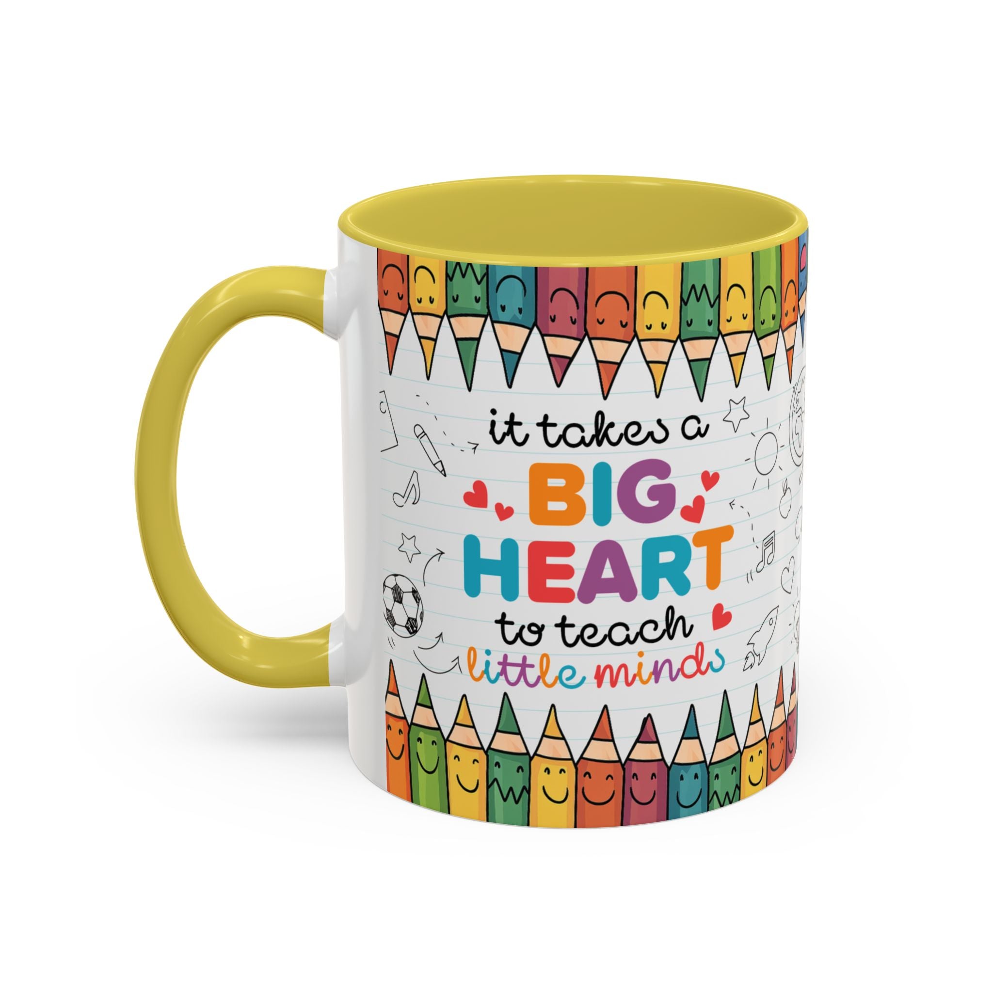 It Takes a Big Heart Teacher - Mug