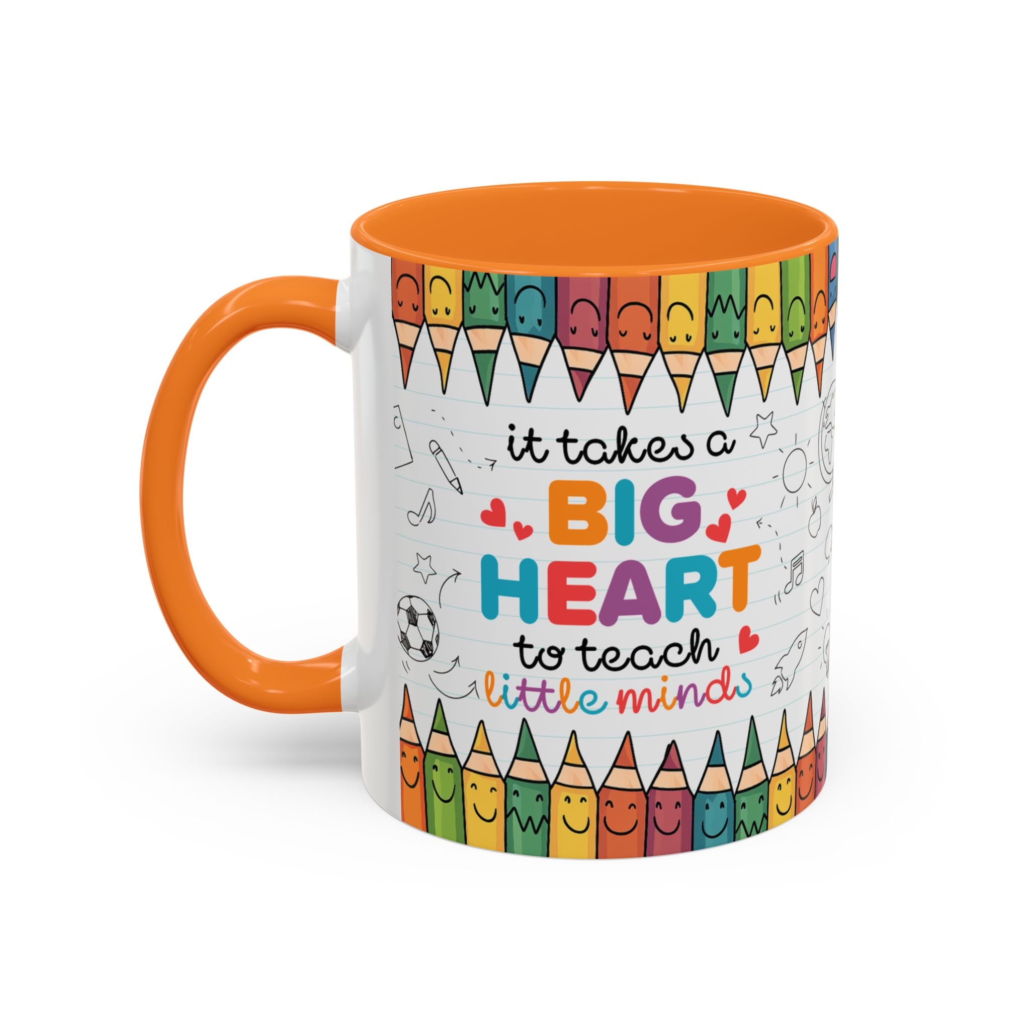 It Takes a Big Heart Teacher - Mug
