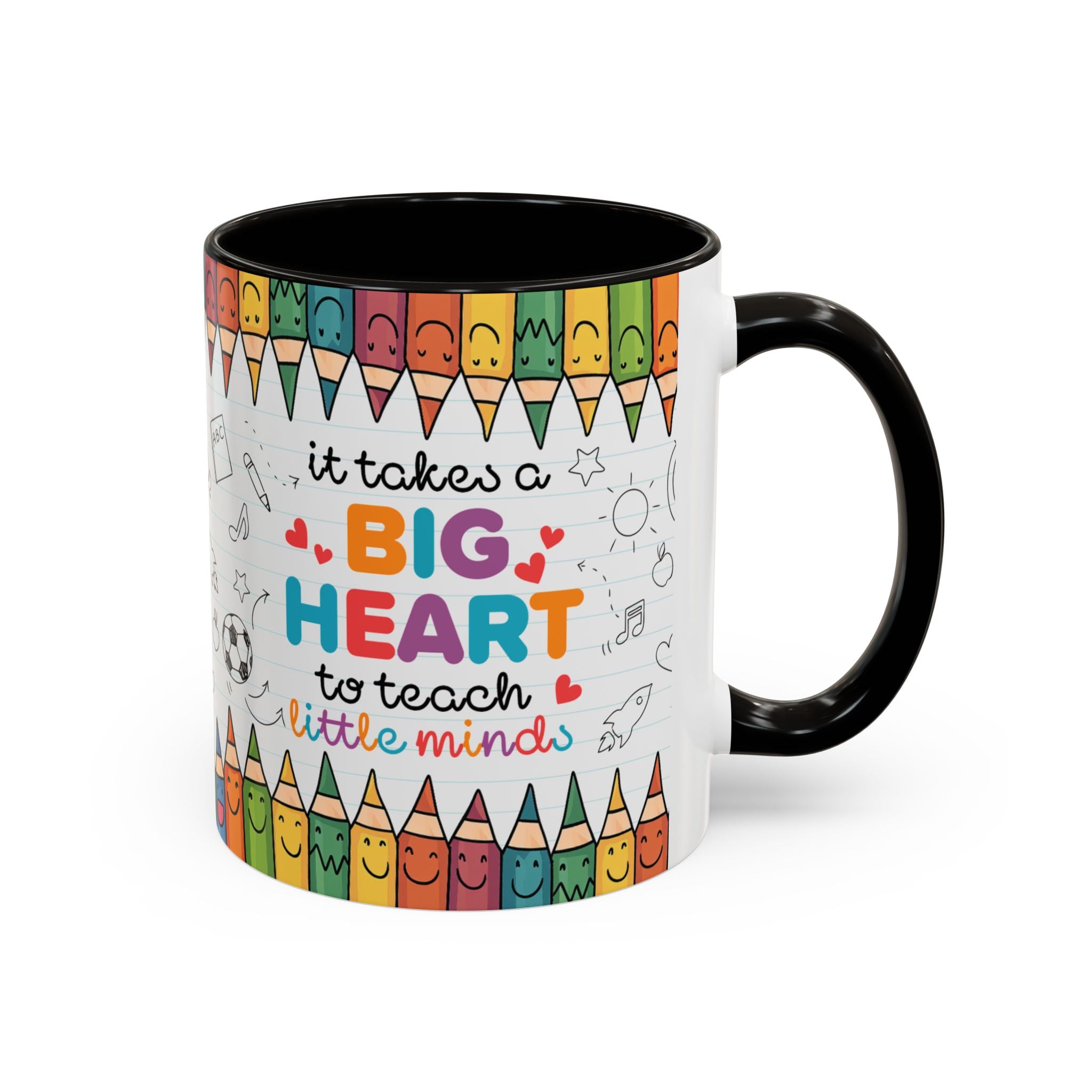 It Takes a Big Heart Teacher - Mug