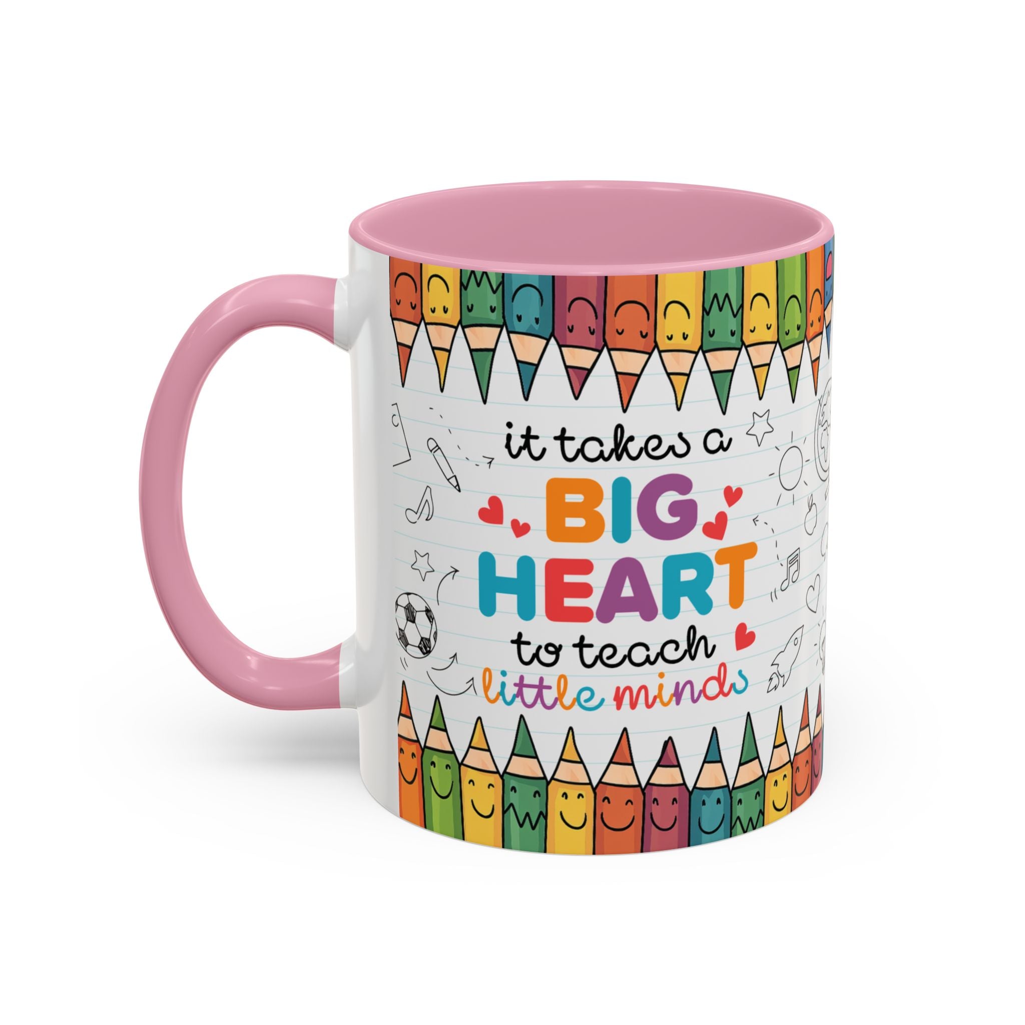 It Takes a Big Heart Teacher - Mug