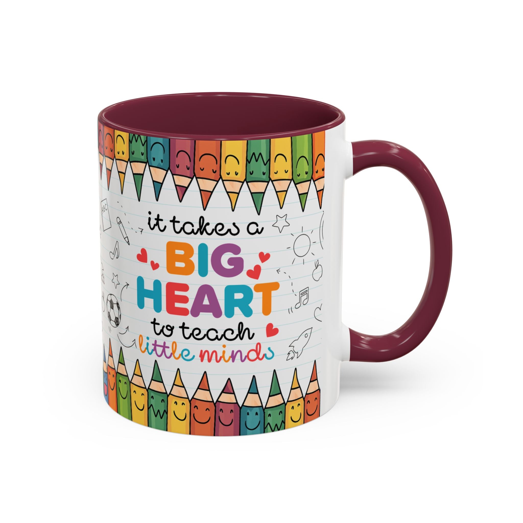 It Takes a Big Heart Teacher - Mug